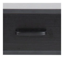 Seaford Nattbord M. Skuff - Svart -UNOLIVING Butikk AC02916 3 836c