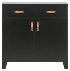 Woood Dian Kids Kommode/Skap - Sort Furu