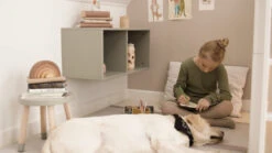 FLEXA Roomie Bokhylle M. 2 Rom, Grønn -UNOLIVING Butikk FL01144 video thumbnail new