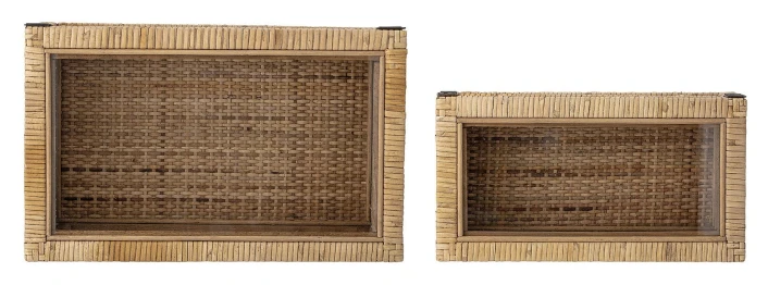 Bloomingville Esker - Rattan/Glass 4 Bloomingville Esker - Rattan/Glass - Bilde 4
