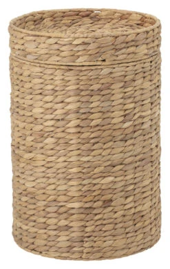 Bloomingville Iva Kurv M/Lokk, Natur, Vandhyacint -UNOLIVING Butikk bloomingville iva kurv mlaag natur vandhyacint kurve BL01773 13 2f6c