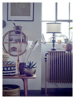 Bloomingville Lar Kurv M/lokk, Sort, Bambus -UNOLIVING Butikk bloomingville lar kurv mlaag sort bambus kurv BL01897 4 bdb8