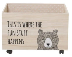 Bloomingville Mini - Oppbevaringskasse - Lyst Tre D:45