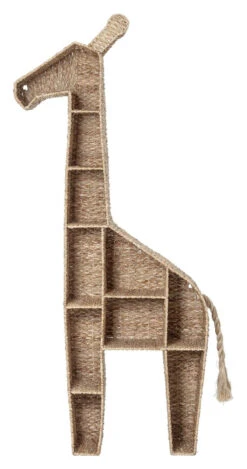 Front 37 Bloomingville Mini Bokreol Giraff - Naturflett