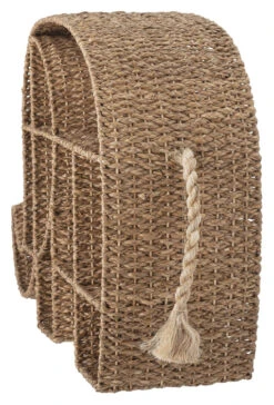 Elmar Bokhylle, Natur, Bankuan Grass 9 Elmar Bokhylle, Natur, Bankuan Grass -UNOLIVING Butikk bloomingville mini elmar bogreol natur bankuan grass bogreol BL01988 4 7149