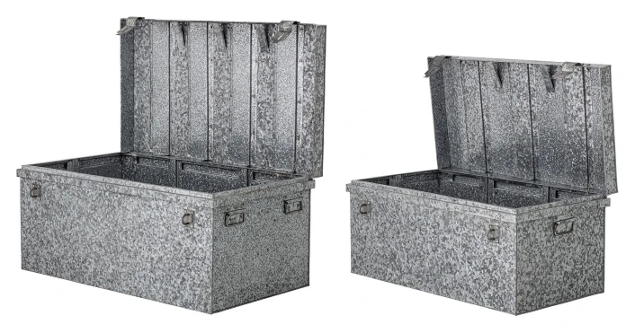 Bloomingville Oppbevaringskasse M/lokk - Metall 3 Bloomingville Oppbevaringskasse M/lokk - Metall - Bilde 3