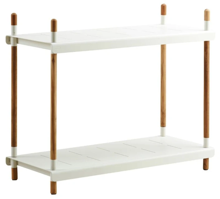 Cane-line - Frame Reolsystem M/2 Hyller - Hvit