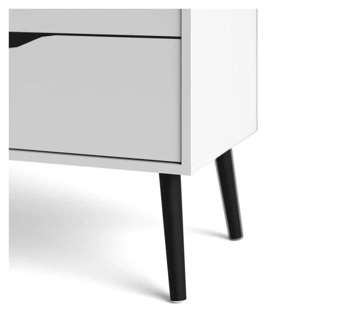 Delta Kommode M/4 Skuffer - Svart