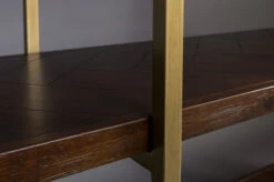 Dutchbone - Class Reol M/stålramme - Acacia Finer -UNOLIVING Butikk dutchbone class reol mstaalramme acacia finer reoler DB00272 2 03d4