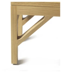 A152 Hylle 113x122 - Eik -UNOLIVING Butikk fdb moebler a152 reol 113x122 eg FD00751 6 2156