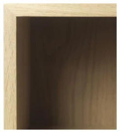 A153 Hylle 93x122 - Eik -UNOLIVING Butikk fdb moebler a153 reol 93x122 eg FD00752 5 b9b4