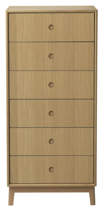 FDB Møbler A87 Butler Kommode M, 6 Skuffer