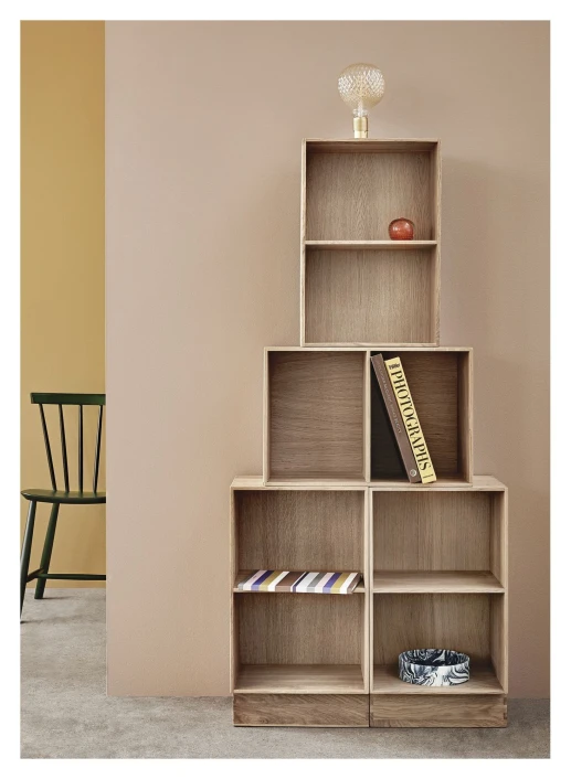 FDB Møbler - Bok-kasse 36x54x20 - Eik 4 FDB Møbler - Bok-kasse 36x54x20 - Eik - Bilde 4