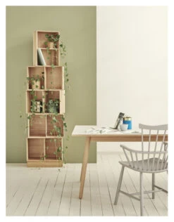 FDB Møbler - Bok-kasse 36x54x28 - Eik -UNOLIVING Butikk fdb moebler bogkasse 36x54x28 eg bogreoler FD00053 3 53d7