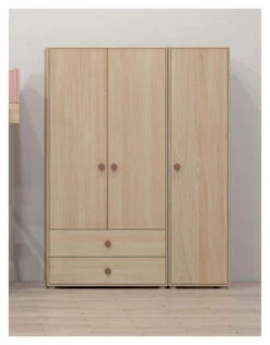 FLEXA - Popsicle Tøyskap Cherry 202x101cm -UNOLIVING Butikk flexa popsicle klaedeskab cherry 202x101cm klaedeskab FL00646 6 4b30