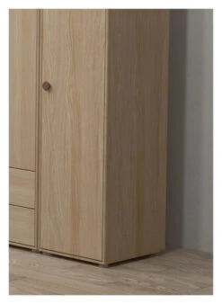 FLEXA - Popsicle Tøyskap Cherry 202x51 Cm -UNOLIVING Butikk flexa popsicle klaedeskab cherry 202x51 cm klaedeskab FL00649 5 4d80