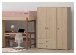 FLEXA - Popsicle Tøyskap Cherry 202x51 Cm -UNOLIVING Butikk flexa popsicle klaedeskab cherry 202x51 cm klaedeskab FL00649 7 3593