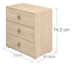 FLEXA - Popsicle Kommode Cherry -UNOLIVING Butikk flexa popsicle kommode cherry kommode FL00638 10 6e42