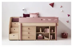 FLEXA - Popsicle Hylle Bred Eik -UNOLIVING Butikk flexa popsicle reol bred eg reol FL00635 2 b352