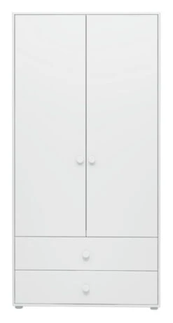 Roomie Garderobeskap M. 2 Dører - Hvit