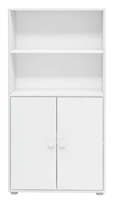 Roomie Midi-reol M. 2 Dører - Hvit 1 Roomie Midi-reol M. 2 Dører - Hvit