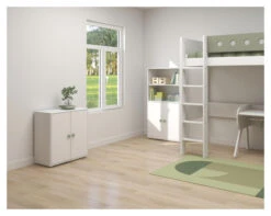 Roomie Mini-reol - Grønn/Hvit 6 Roomie Mini-reol - Grønn/Hvit -UNOLIVING Butikk flexa roomie mini reol groenhvid FL01228 2 626c