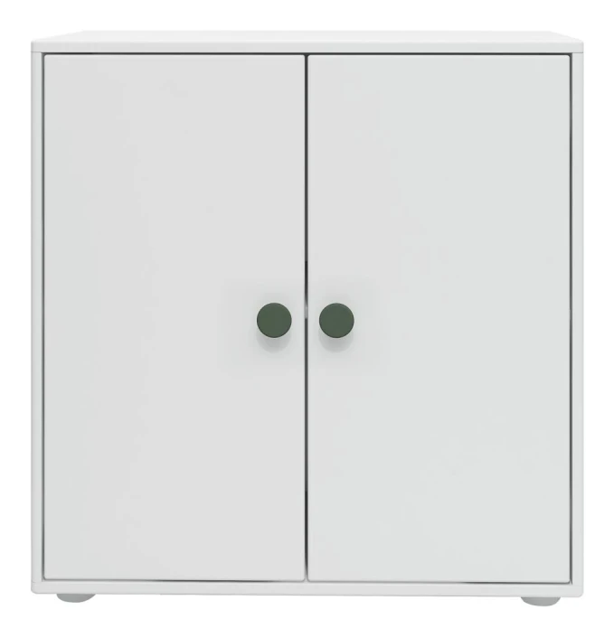 Roomie Mini-reol - Hvit/Grønn 1 Roomie Mini-reol - Hvit/Grønn