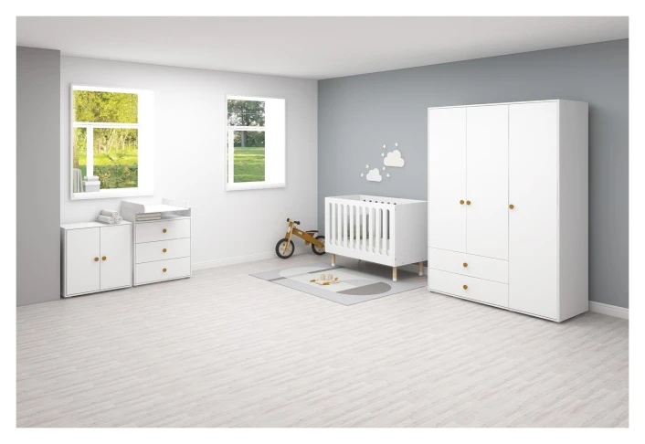 Roomie Mini-reol - Hvit/Gul 2 Roomie Mini-reol - Hvit/Gul - Bilde 2