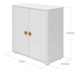 Roomie Mini-reol - Hvit/Gul 9 Roomie Mini-reol - Hvit/Gul -UNOLIVING Butikk flexa roomie mini reol hvidgul FL01229 5 b67d