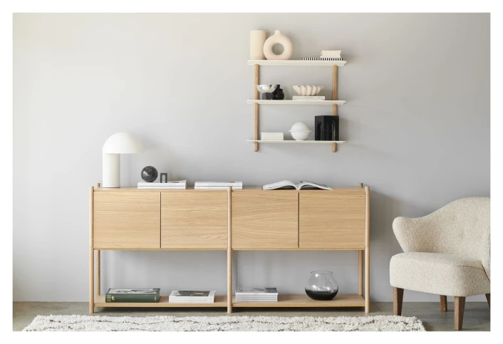 GEJST Sceene Reol H - Lys Eik 2 GEJST Sceene Reol H - Lys Eik - Bilde 2