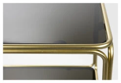 Homii Liah Hylle - Gull -UNOLIVING Butikk homii liah reol guld ZU02380 3 004e