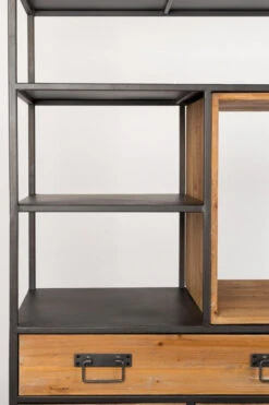 Homii - Samuel Reol M/4 Skuffer - Natur/grå 17 Homii - Samuel Reol M/4 Skuffer - Natur/grå -UNOLIVING Butikk homii samuel reol m4 skuffer naturgraa reoler ZU01316 7 5f89