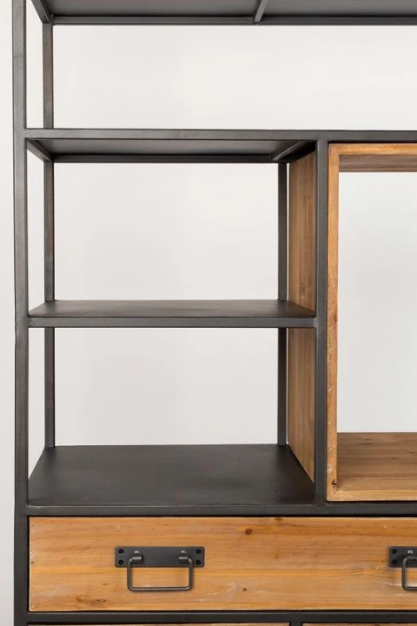 Homii - Samuel Reol M/4 Skuffer - Natur/grå 7 Homii - Samuel Reol M/4 Skuffer - Natur/grå - Bilde 7