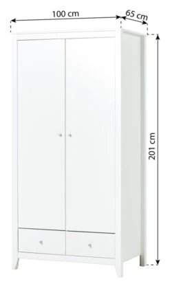 Hoppekids - Garderobeskap -UNOLIVING Butikk hoppekids garderobeskab klaedeskab HK00075 6 7048