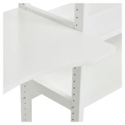 Hoppekids Storey Reol - 3 Seksjoner M/12 Hyller Og Skriveplate 100 Cm -UNOLIVING Butikk hoppekids storey reol 3 sektioner m12 hylder og skriveplade 100 cm reolsystemer b313