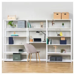 Hoppekids Storey Reol - 3 Seksjoner M/14 Hyller Og Skriveplate 16 Hoppekids Storey Reol - 3 Seksjoner M/14 Hyller Og Skriveplate -UNOLIVING Butikk hoppekids storey reol 3 sektioner m14 hylder og skriveplade reol HK00604 2 fba2