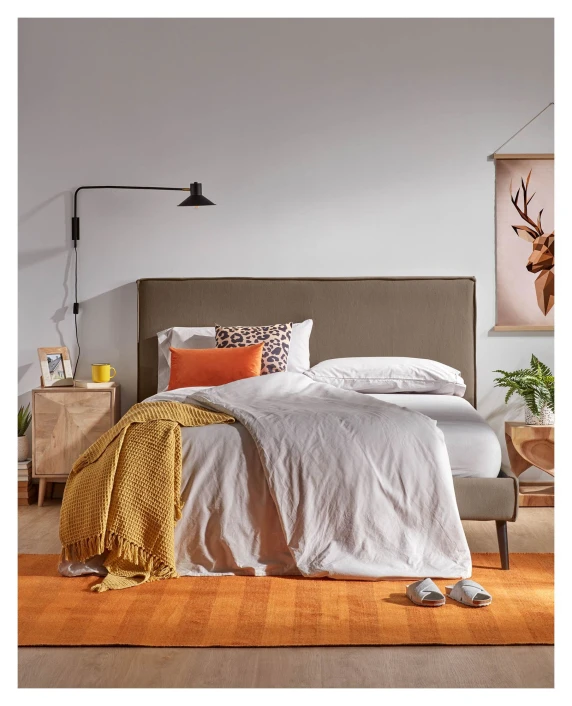 Kave Home - Sanvy Nattbord M. Dør - Natur 9 Kave Home - Sanvy Nattbord M. Dør - Natur - Bilde 9