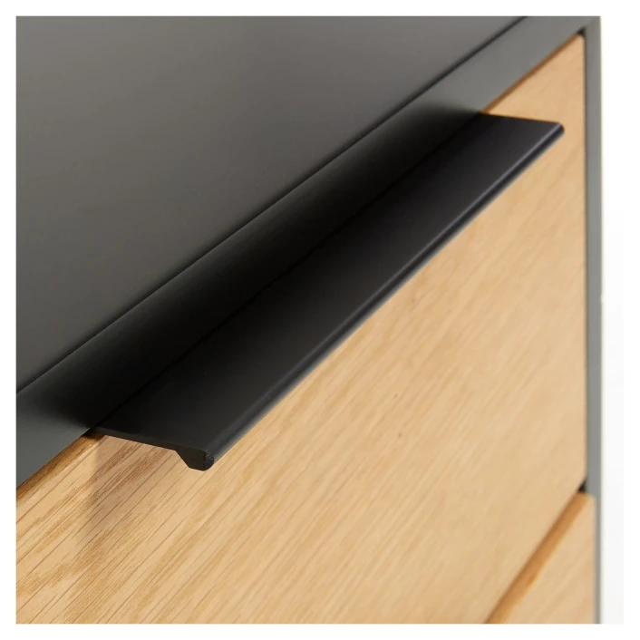 Kave Home - Savoi Sengebord 42x50 - Matt Svart - Bilde 4