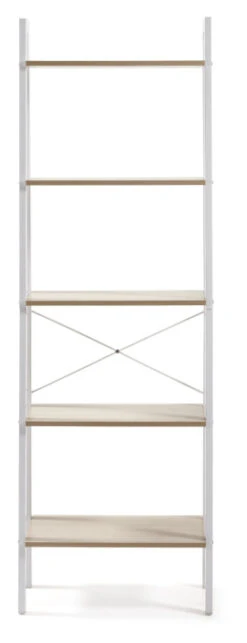 Kave Home - State Reol 172x56 - Gråhvid -UNOLIVING Butikk kave home state reol 172x56 graahvid reoler LA01115 3 c8f6