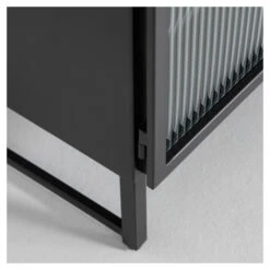 Kave Home Trixie Sengebord - Sort, 45x58 -UNOLIVING Butikk kave home trixie sengebord sort 45x58 sengeborde LA01694 6 50a9