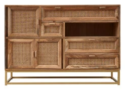 Luna Kommode 115x80 - Natur -UNOLIVING Butikk kilroy luna kommode 115x80 natur KY01226 3 06d2