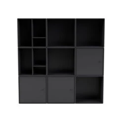 Montana Mini Reol Modul M, Dør - Antrasitt -UNOLIVING Butikk montana mini reol modul m laage anthracite reoler MT00021 5 dc49