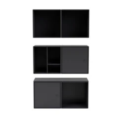 Montana Mini Reol Modul M, Dør - Antrasitt -UNOLIVING Butikk montana mini reol modul m laage anthracite reoler MT00021 6 52a8