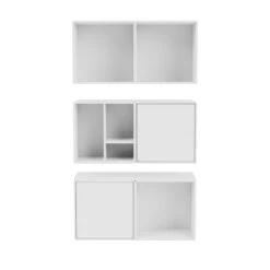 Montana Mini Reol Modul - New White -UNOLIVING Butikk montana mini reol modul new white reoler MT00003 6 13cf