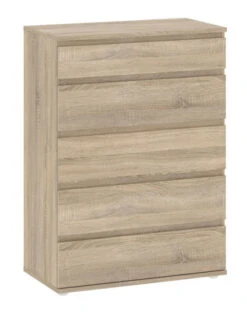 Nova Kommode - Lys Tre - 106,6x76,8 -UNOLIVING Butikk nova kommode lystrae kommoder TV04528 4 5794