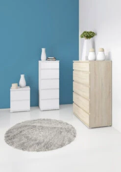 Nova Kommode - Lys Tre - 106,6x76,8 -UNOLIVING Butikk nova kommode lystrae kommoder TV04528 6 5b7c