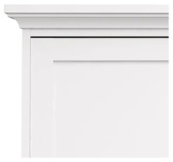 Paris Garderobeskap - 200,6x138,8 -UNOLIVING Butikk paris garderobeskab hvid b138 garderobeskabe TV00341 6 4117