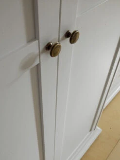 Paris Garderobeskap - 200,6x96,2 -UNOLIVING Butikk paris garderobeskab hvid b96 garderobeskabe TV00339 3 5863