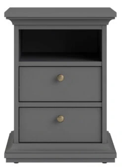 Paris Sengebord - Mat Grå