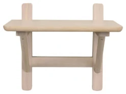 Camrose Nattbord, Hvitpigmentert/eik